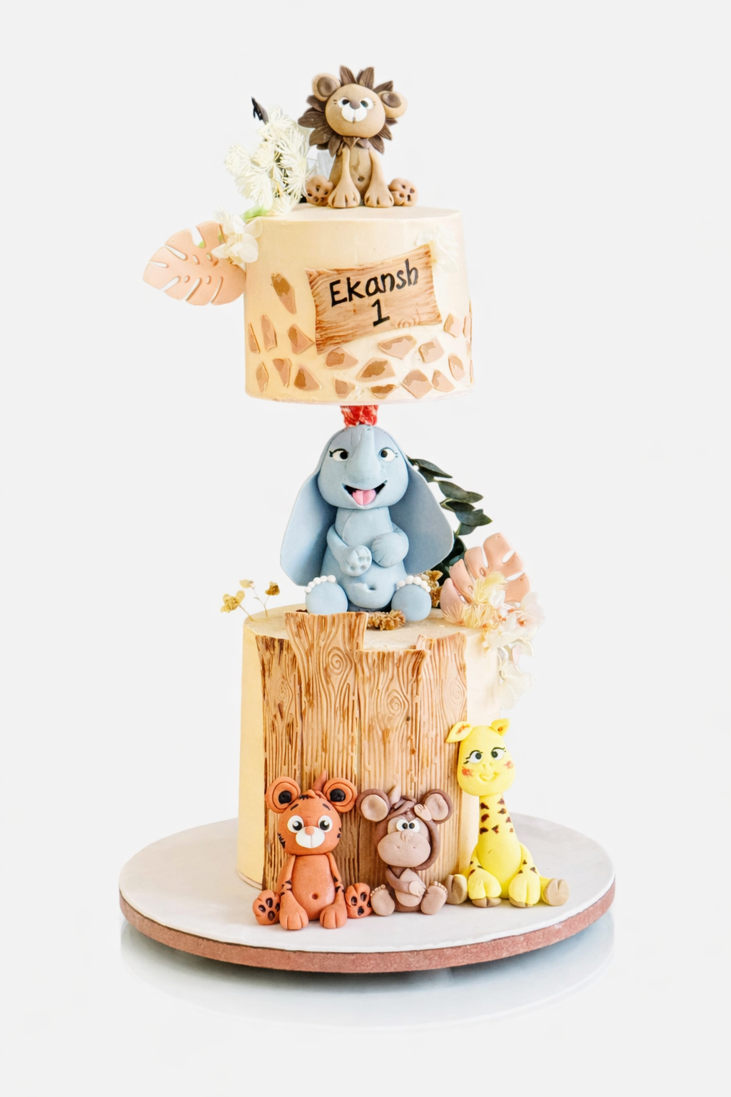 Jungle Safari Theme Cake thumbnail 2